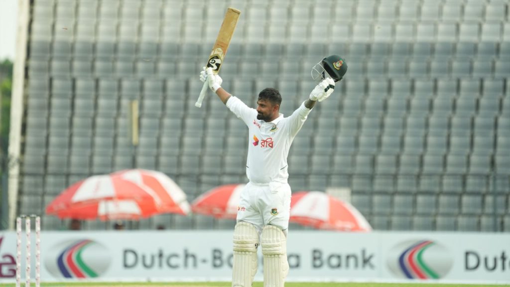 লিটনের সেঞ্চুরিতে আড়াইশ পেরিয়ে অলআউট বাংলাদেশ