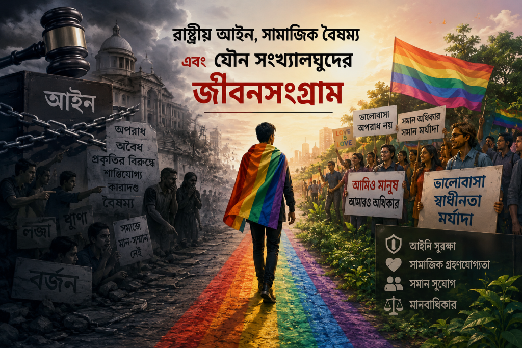 রাষ্ট্রীয় আইন, সামাজিক বৈষম্য এবং যৌন সংখ্যালঘুদের জীবনসংগ্রাম